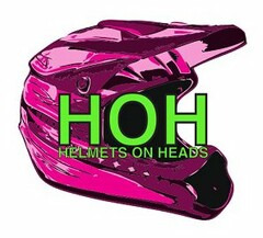 HOH HELMETS ON HEADS