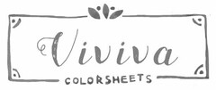 VIVIVA COLORSHEETS