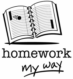 HOMEWORK MY WAY