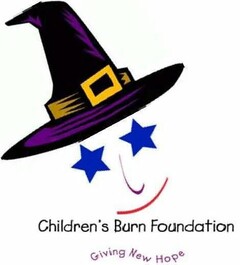 CHILDREN'S BURN FOUNDATION GIVING NEW HOPE