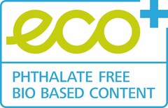 ECO+ PHTHALATE FREE BIO BASED CONTENT