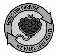 FOODS FOR PURPOSE WE VALUE YOUR HEALTH