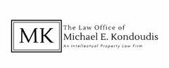 MK THE LAW OFFICE OF MICHAEL E. KONDOUDIS, AN INTELLECTUAL PROPERTY FIRM