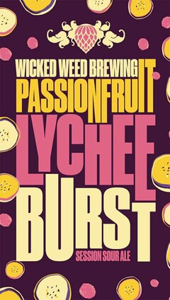 WICKED WEED BREWING PASSIONFRUIT LYCHEEBURST