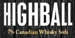 HIGHBALL 7% CANADIAN WHISKY SODA