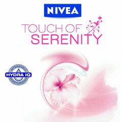 NIVEA TOUCH OF SERENITY HYDRA IQ INTENSIVELY  MOISTURIZING