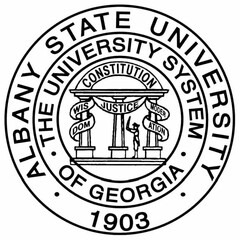 ALBANY STATE UNIVERSITY 1903 THE UNIVERSITY SYSTEM OF GEORGIA CONSTITUTION WISDOM JUSTICE MODERATION