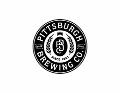 PITTSBURGH BREWING CO. PBC SINCE 1861