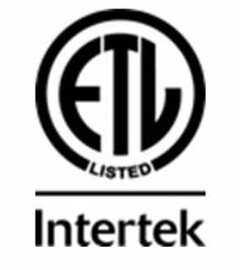 ETL LISTED INTERTEK