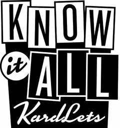 KNOW IT ALL KARDLETS