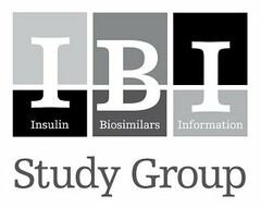 IBI INSULIN BIOSIMILARS INFORMATION STUDY GROUP