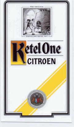 KETEL ONE CITROEN THE ORIGINAL DISTILLING KETEL NO. 1 1 NOLET DISTILLERY FOUNDED 1691