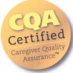 CQA CERTIFIED CAREGIVER QUALITY ASSURANCE