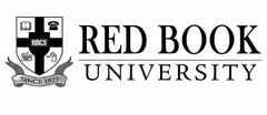 RED BOOK UNIVERSITY SINCE 1925 RBCS