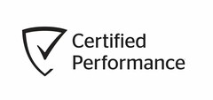 CERTIFIED PERFORMANCE