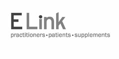 ELINK PRACTITIONERS · PATIENTS · SUPPLEMENTS