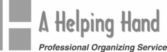 H  A HELPING HAND PROFESSIONAL ORGANIZING SERVICE