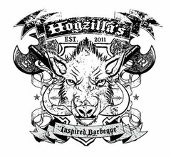 HOGZILLA'S EST. 2011 "INSPIRED BARBEQUE"