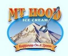 MT. HOOD ICE CREAM HAPPINESS ON A SPOON