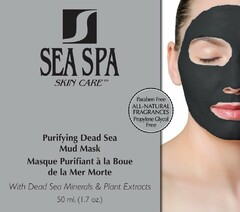 S SEA SPA SKIN CARE PARABEN FREE ALL-NATURAL FRAGRANCES PROPYLENE GLYCOL FREE PURIFYING DEAD SEA MUD MASK MASQUE PURIFIANT A LA BOUE DE LA MER MORTE