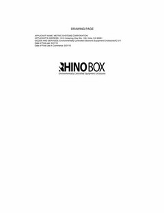 RHINO BOX ENVIRONMENTALLY CONTROLLED EQUIPMENT ENCLOSURES