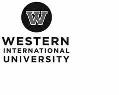 W WESTERN INTERNATIONAL UNIVERSITY