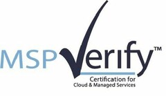 MSP VERIFY CERTIFICATION FOR CLOUD & MANAGED SERVICES