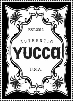 EST.2012 AUTHENTIC YUCCA U.S.A.