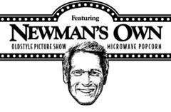 FEATURING NEWMAN'S OWN OLDSTYLE PICTURE SHOW MICROWAVE POPCORN