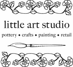 LITTLE ART STUDIO POTTERY · PAINTING · RETAIL