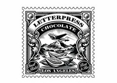 LETTERPRESS CHOCOLATE SMALL BATCH LOS ANGELES BEAN TO BAR