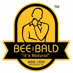 BEE BALD "IT'S NATURAL" MAN CARE PRODUCTS