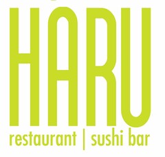 HARU RESTAURANT SUSHI BAR