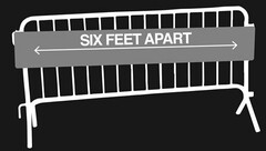 SIX FEET APART