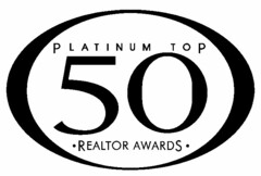 PLATINUM TOP 50 · REALTOR AWARDS ·