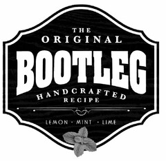 THE ORIGINAL BOOTLEG HANDCRAFTED RECIPE LEMON MINT LIME