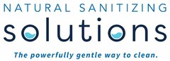 NATURAL SANITIZING SOLUTIONS THE POWERFULLY GENTLE WAY TO CLEAN