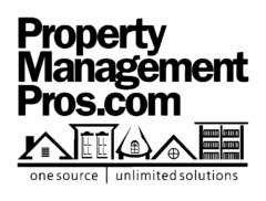 PROPERTY MANAGEMENT PROS.COM ONE SOURCE UNLIMITED SOLUTIONS