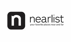 N NEARLIST YOUR FAVORITE PLACES NEAR AND FAR
