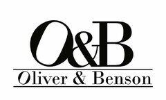 O&B OLIVER & BENSON