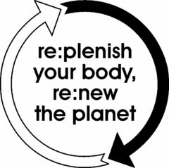 RE:PLENISH YOUR BODY, RE:NEW THE PLANET