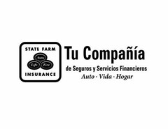 STATE FARM INSURANCE AUTO LIFE FIRE TU COMPAÑÍA DE SEGUROS Y SERVICIOS FINANCIEROS AUTO · VIDA · HOGAR