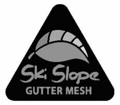 SKI SLOPE GUTTER MESH