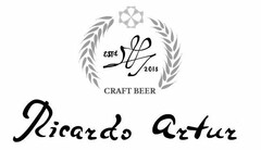 RICARDO ARTUR ESTD 2018 CRAFT BEER