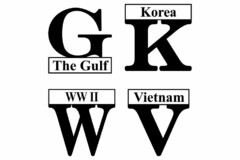 G THE GULF KOREA K WW II W VIETNAM V