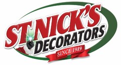 ST. NICK'S DECORATORS SINCE 1989