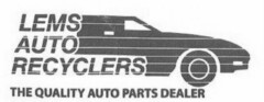 LEMS AUTO RECYCLERS THE QUALITY AUTO PARTS DEALER