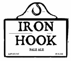 IRON HOOK PALE ALE 4.9% ALC/VOL 16 FL OZ