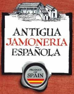 ANTIGUA JAMONERIA ESPAÑOLA PRODUCT OF SPAIN