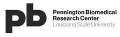 PB PENNINGTON BIOMEDICAL RESEARCH CENTER LOUISIANA STATE UNIVERSITY
